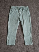 Spodnie 3/4 o kroju dżinsów Camaïeu, bawełna z modalem, rozm. M/38