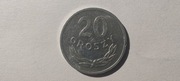 Polska 20 gr groszy, 1981 r. (L63)