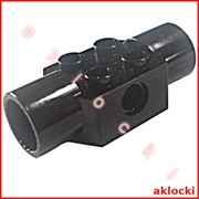 LEGO KLOCEK 2x2 48172 otwór na kołek 2 gniazda obrotowe czarny 