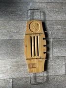 Drewniana półka stolik nakładka bambus na wannę