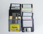 Dyskietki komputerowe FDD do PC 1,44 3,5" zestaw 14szt