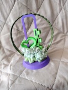 Zielony zestaw prezentowy akcesoria do włosów na dzień dziecka dzień matki