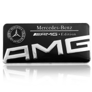 Naklejka Emblemat Znaczek Logo AMG MERCEDES 90mm x 42mm klapa błotnik