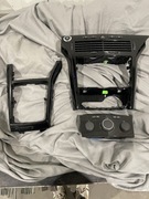 Dekor Panel klimy dekory ramka czarne Opel astra h piano black