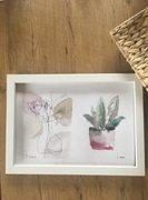 Obraz ramka dekoracja ścienna A4