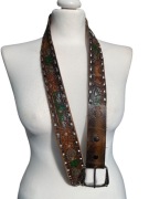 Pasek Cintos Imperial Made in Mexico, westernowy, dziki zachód, M (85 cm)