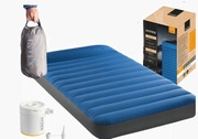 Intex 64011 Materac Dmuchany + pompka Turystyczny Kempingowy pod namiot
