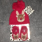 Piękny komplecik 0-6 miesięcy 