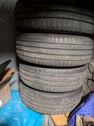 Komplet opon letnich Dunlop Michelin golf volkswagen IV 4 skoda 