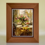 CHATEAU | IMPRESJONIZM | KWIATY | OBRAZ | OLEJ NA PŁÓTNIE | AI ART