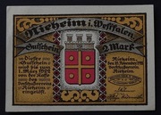 Notgeld Niemcy miasto Nieheim 1921