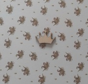 korona sklejka decoupage scrapbooking