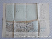 II RP - tiegenort (tujsk), stegna, sztutowo - mapa 1:100000 - WIG 1937