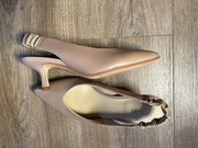 Szpilki Clarks Violet 55 Sling pudrowe rozmiar 35,5