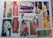 Opakowanie po czekoladach (przody)- zestaw 