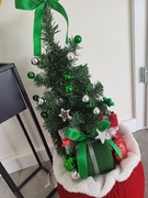 Choinka pluszowa, choinka, ozdoby świąteczne, ozdoby Bożonarodzeniowe