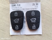 2x GUMKA PRZYCISKI DO KLUCZYKA PILOT HYUNDAI I30 KIA CEED SPORTAGE
