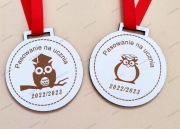 Medal na pasowanie na ucznia, przedszkolaka,przent