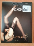 Pończochy/Stockings Fiore Sensual 20 DEN Black Size/rozm. 4