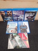 5 filmów na BLUE-RAY + 3 DVD /2012, DUE DATE, CLOSER TO THE EDGE/