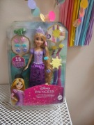 Roszpunka bajkowe włosy lalka mattel powystawowa