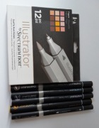 Markery alkoholowe Promarker Chameleon Spectrum Noir Skin Tones #4 17x