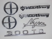 Znaczki: Polonez, Syrena, Opel