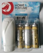 Auchan home&perfume mały dyfuzor + 3x 15ml wkłady 