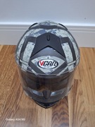 Kask motocyklowy z blendą