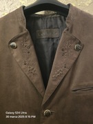 Elegancka bavarska kamizelka myśliwska wędkarska trekkingowa L. LANDHAUS.