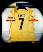 M) N’GOLO KANTÉ CHELSEA 21/22 Jersey Nowa Żołta Wyjazdowa T-shirt Piłkarska