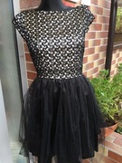 Sukienka sylwestrowa, glamour, sukienka princess xs