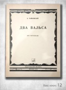 Nuty: P. Czajkowski, Dwa walce na fortepian