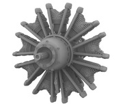 Silnik Bramo 323 fafnir  1/72