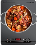 AMZCHEF Płyta indukcyjna, 1 płyta 2000 W, przenośna