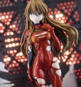 Figurka anime postać kobieta latex czerwony uniform Prezent 18,5cm