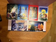 Zestaw kartek świątecznych 6 sztuk