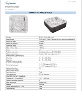 Jacuzzi wanna spa z hydromasażem 6 os Wellis Venus