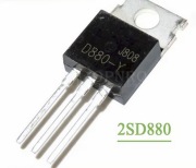Tranzystor 2SD880, obudowa TO 220, NPN
