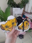 Zestaw zawieszki Król Lew Simba patchwork lewy