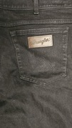 Wrangler Texas męskie W42L32 5XL Czarne elastan