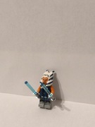 Minifigurka Figurka sw1096 LEGO Star Wars Ahsoka + dwa miecze