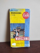 Plan miasta Warszawa 1:26 000 – Falk – mapa składana