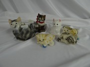 Figurki koty zestaw