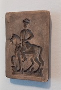 Stary gipsowy kafel