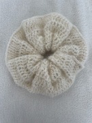 Biała Scrunchie Handmade 
