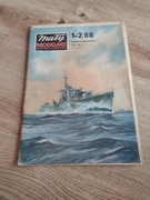 Model kartonowy mały modelarz ORP piorun