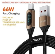 Kabel USB typu C z wyświetlaczem 
