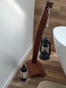 Oryginalny stojak na lampę naftową RĘCZNA ROBOTA UNIKAT