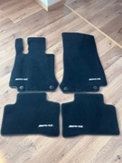 Oryginalne AMG Velour Mercedes GLC dywaniki przód i tył